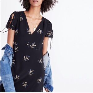 Silk madewell mini dress